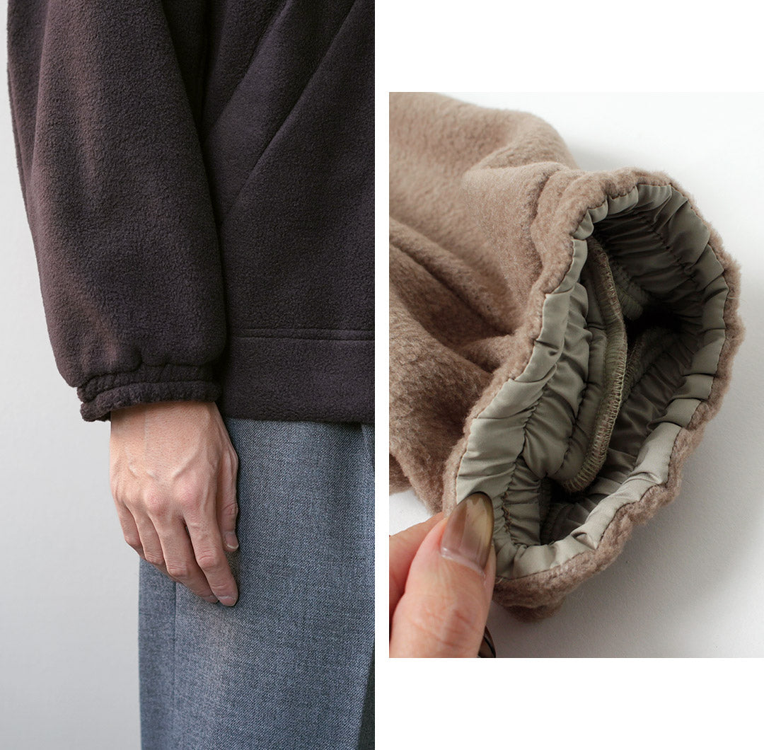 BASISBROEK / HERNEN Fleece Zip-up Blouson