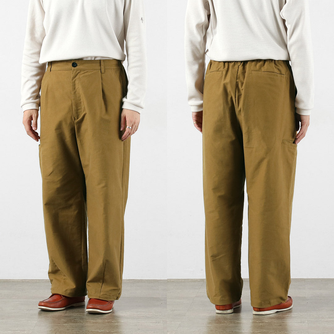 BASISBROEK / WISKEN 鼴鼠皮彈力休閒褲