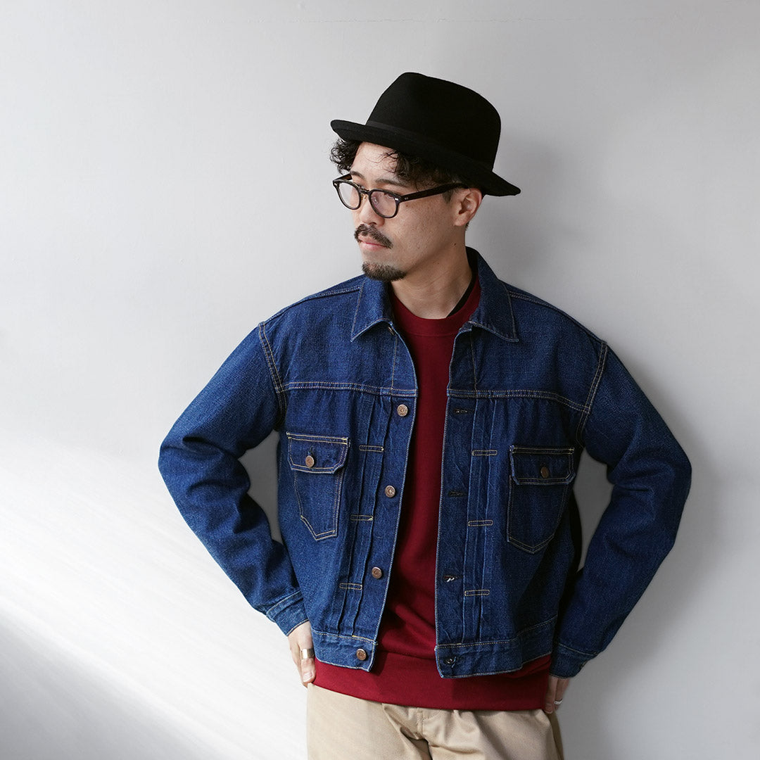 HIGHER / Felt Brim Fedora Hat