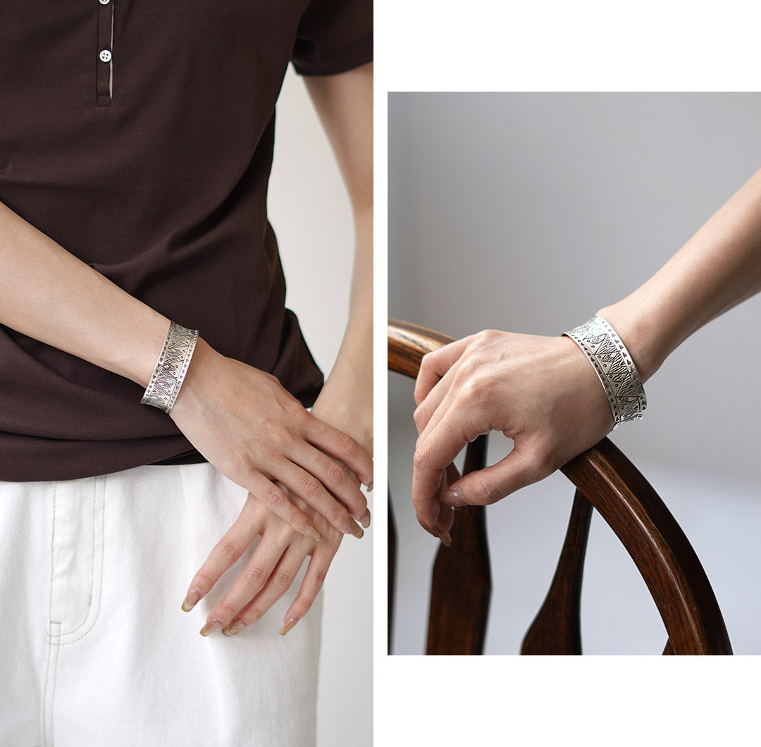 phaduA / Karen Silver Mountain Bracelet large