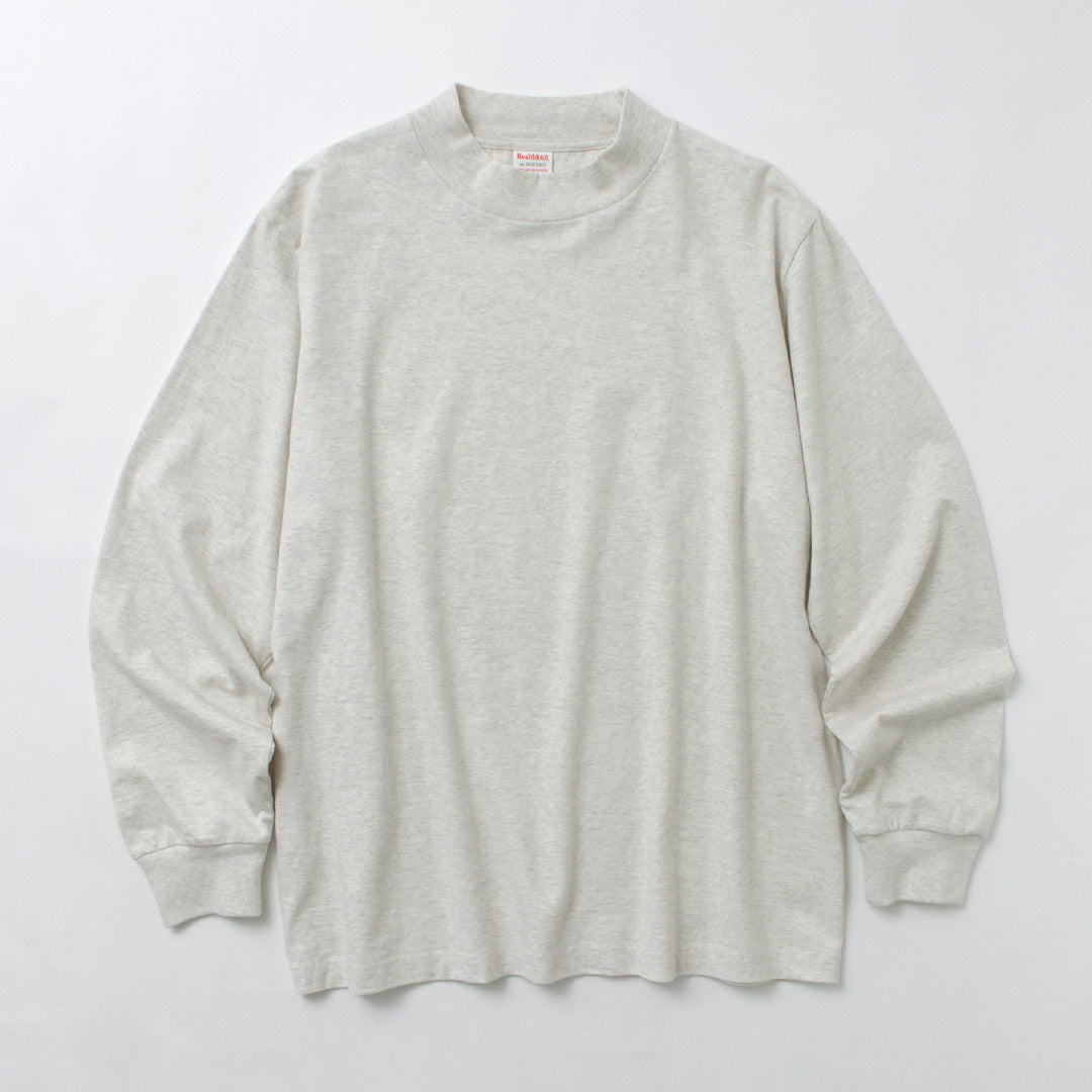 HEALTHKNIT / Camiseta de algodón de manga larga con cuello falso