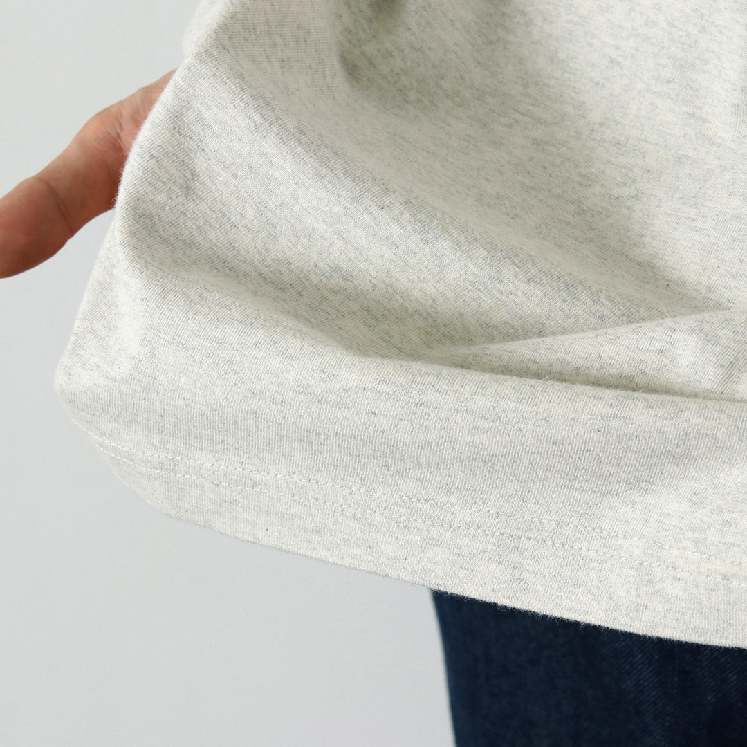 HEALTHKNIT / US Cotton Long Sleeve Turtleneck T-Shirt