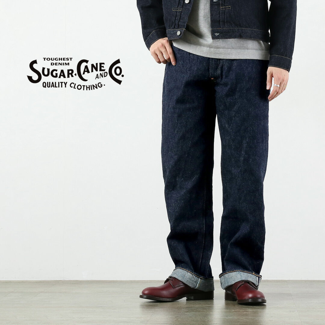 SUGAR CANE / 13oz Denim Waist Overalls 2025 Model