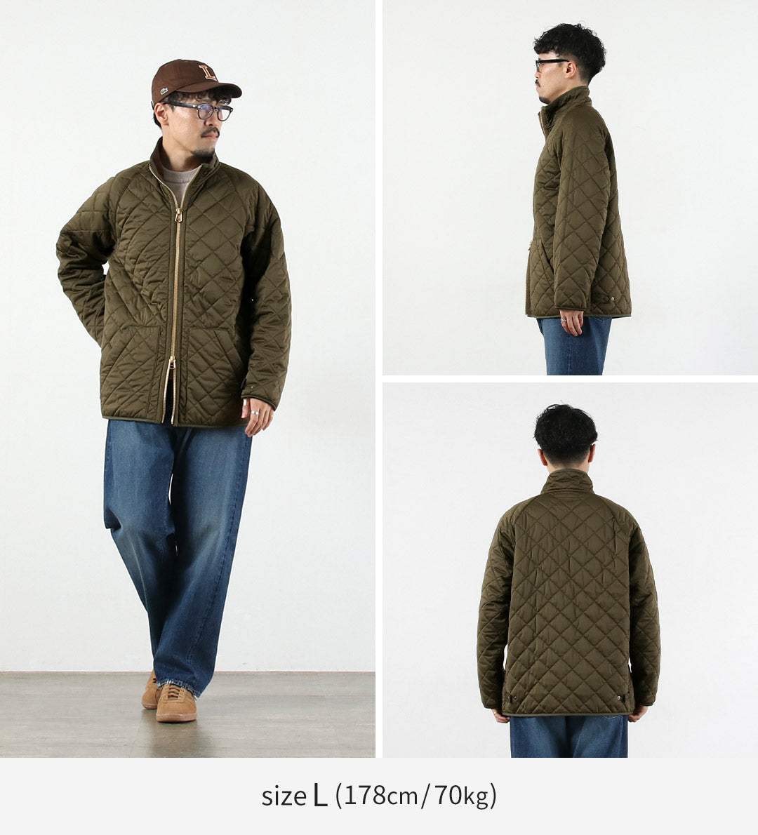 ROCOCO × SUNNY SPORTS / Arctic Fleece-Lined 퀼팅 재킷