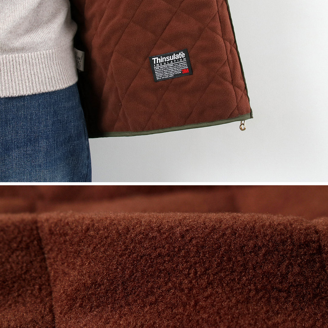 ROCOCO × SUNNY SPORTS / Arctic Fleece-Lined 퀼팅 재킷