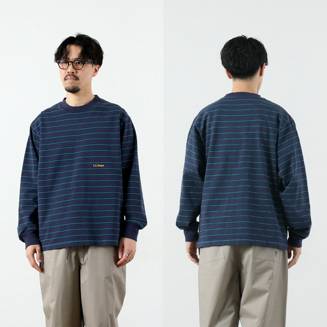 L.L.BEAN / Union Long-Sleeve Stripe T-Shirt