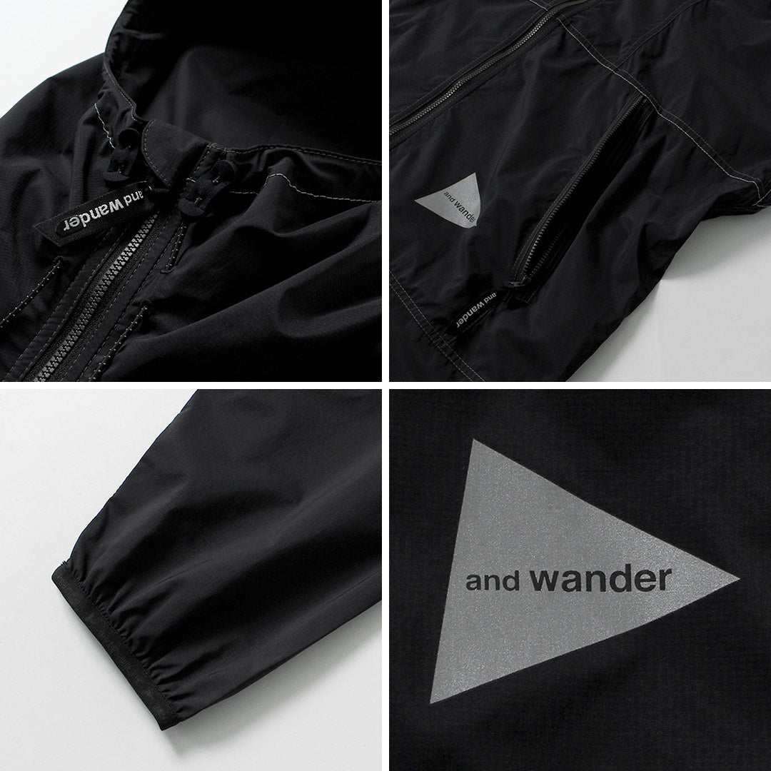 AND WANDER / PERTEX Wind Jacket