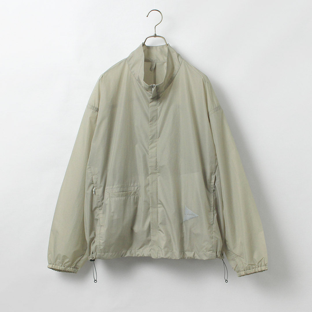 AND WANDER / Veste Rip surdimensionnée M