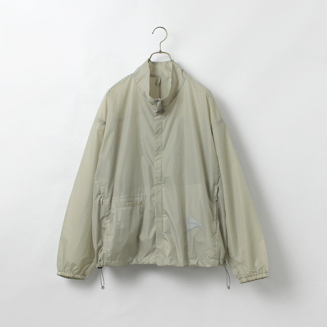 AND WANDER / Oversized Ripstop Jacket