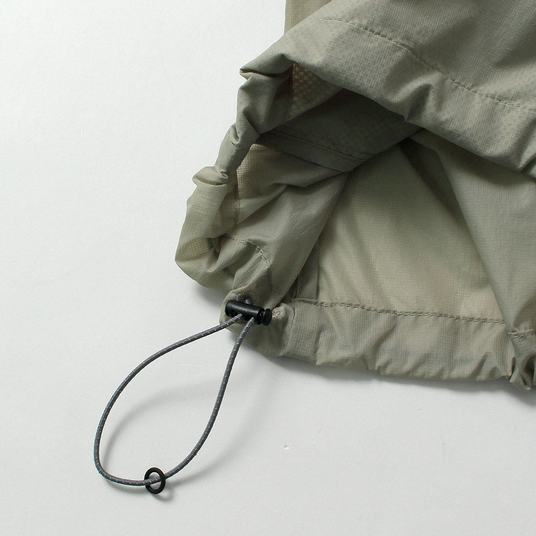 AND WANDER / Oversized Ripstop Jacket