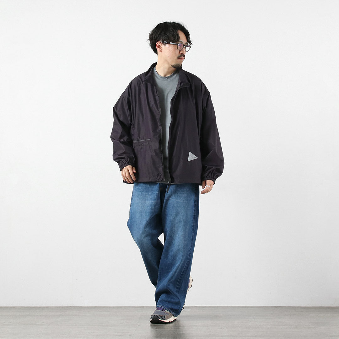 AND WANDER / Oversized Ripstop Jacket