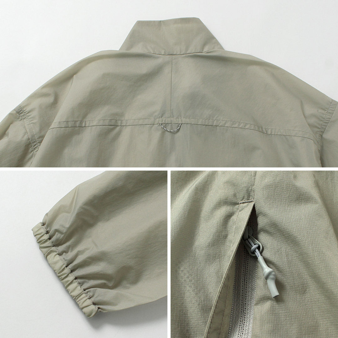 AND WANDER / Oversized Ripstop Jacket