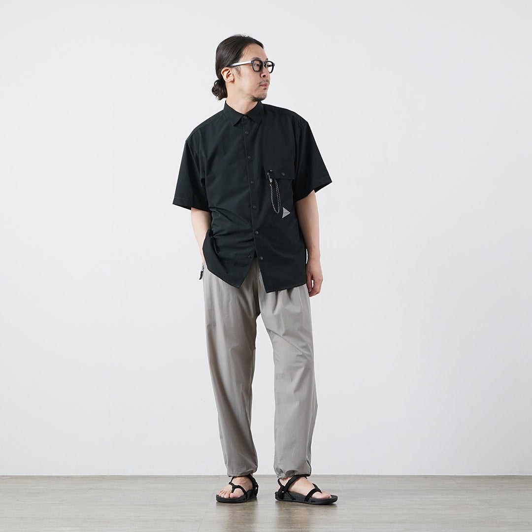AND WANDER / Dry Breathable Short Sleeve Shirt