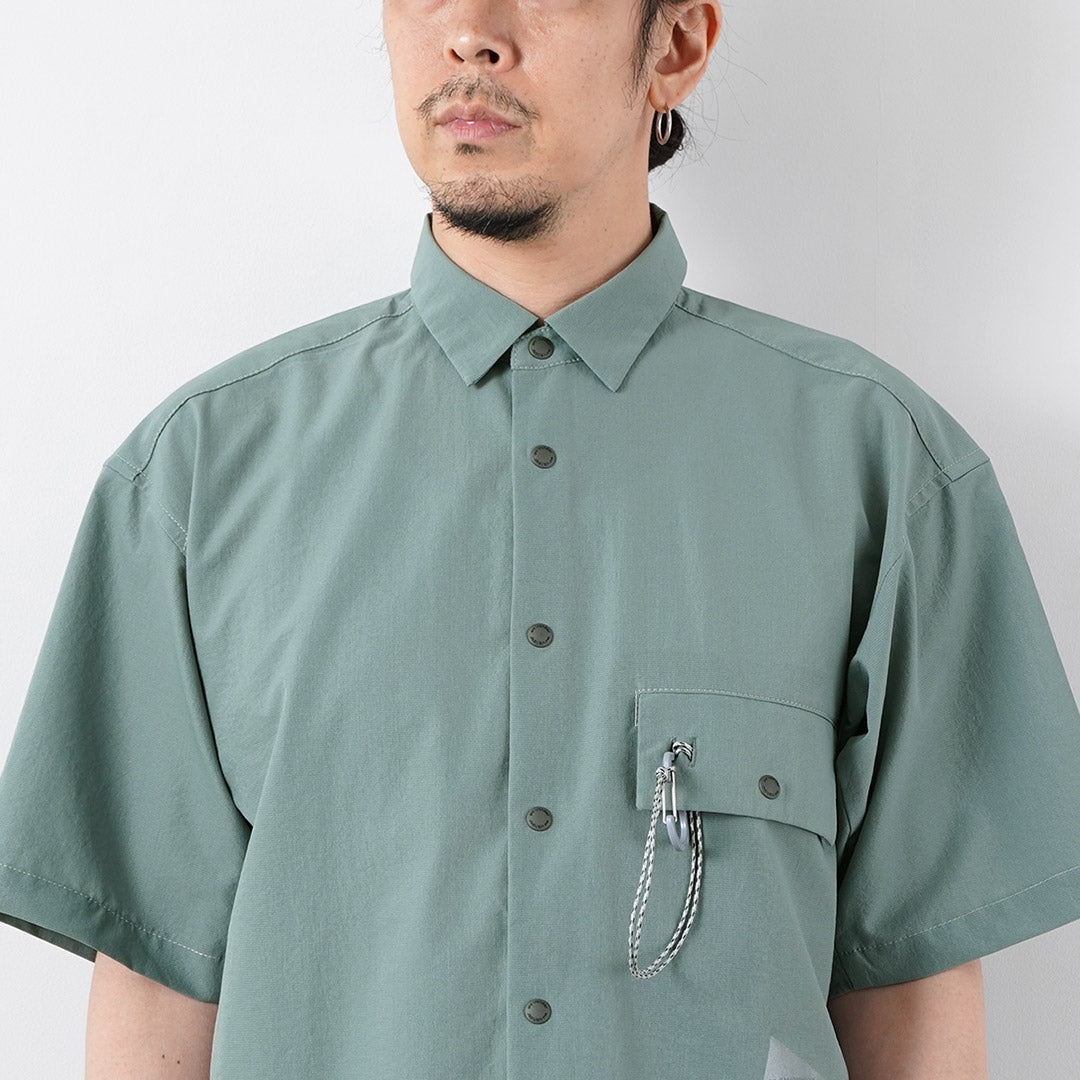 AND WANDER / Dry Breathable Short Sleeve Shirt