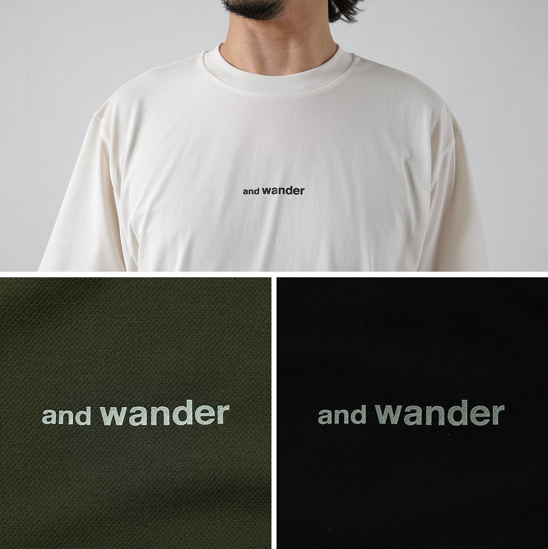 AND WANDER / Camiseta de malla seca