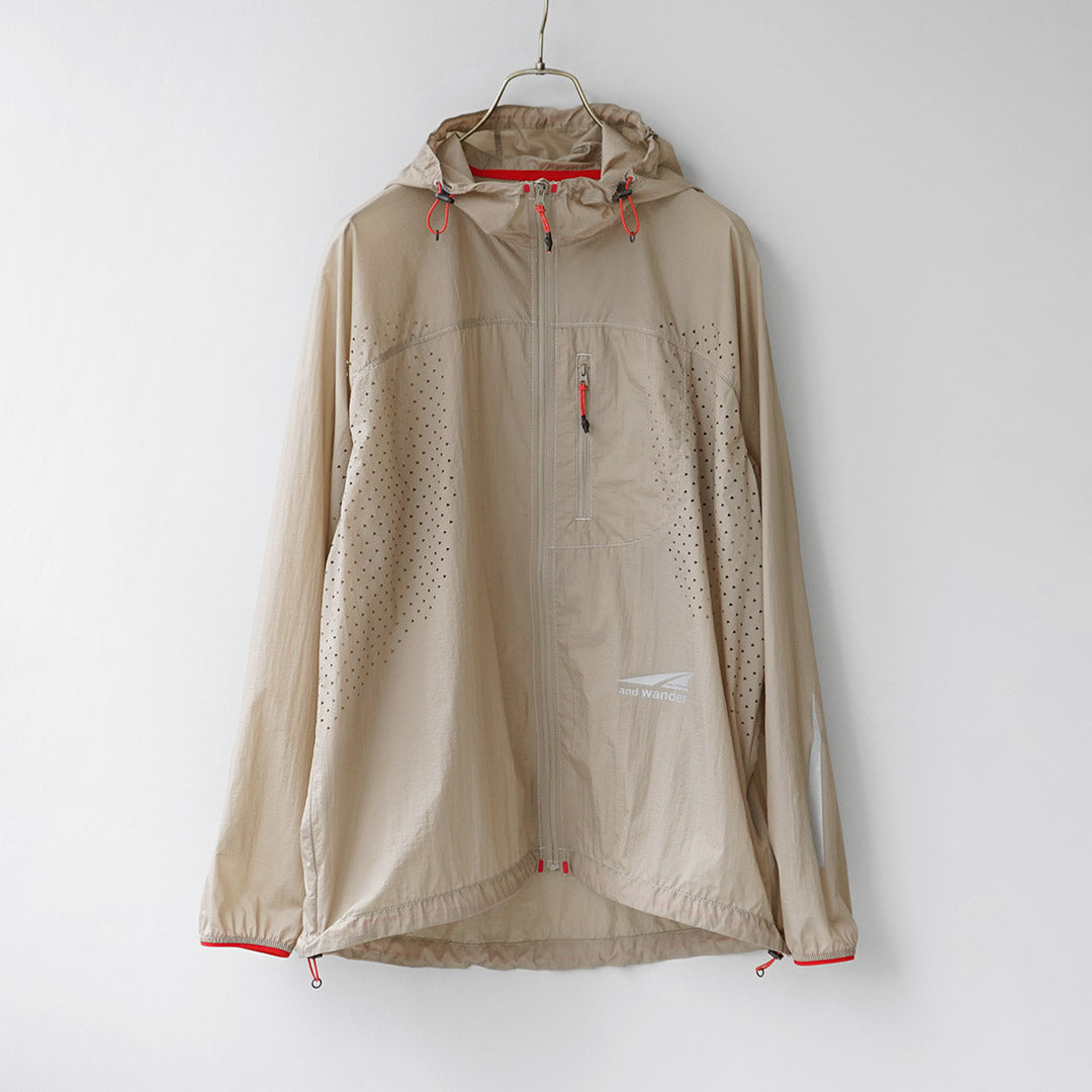 AND WANDER / ALTRA × and Wander Ventilation Wind Jacket