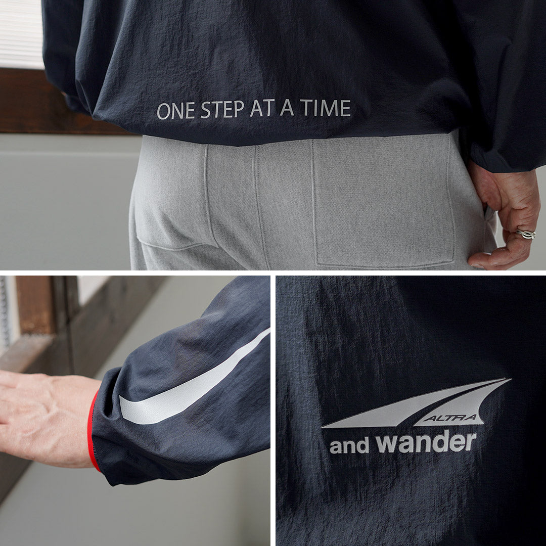AND WANDER / ALTRA × and Wander Ventilation Wind Jacket
