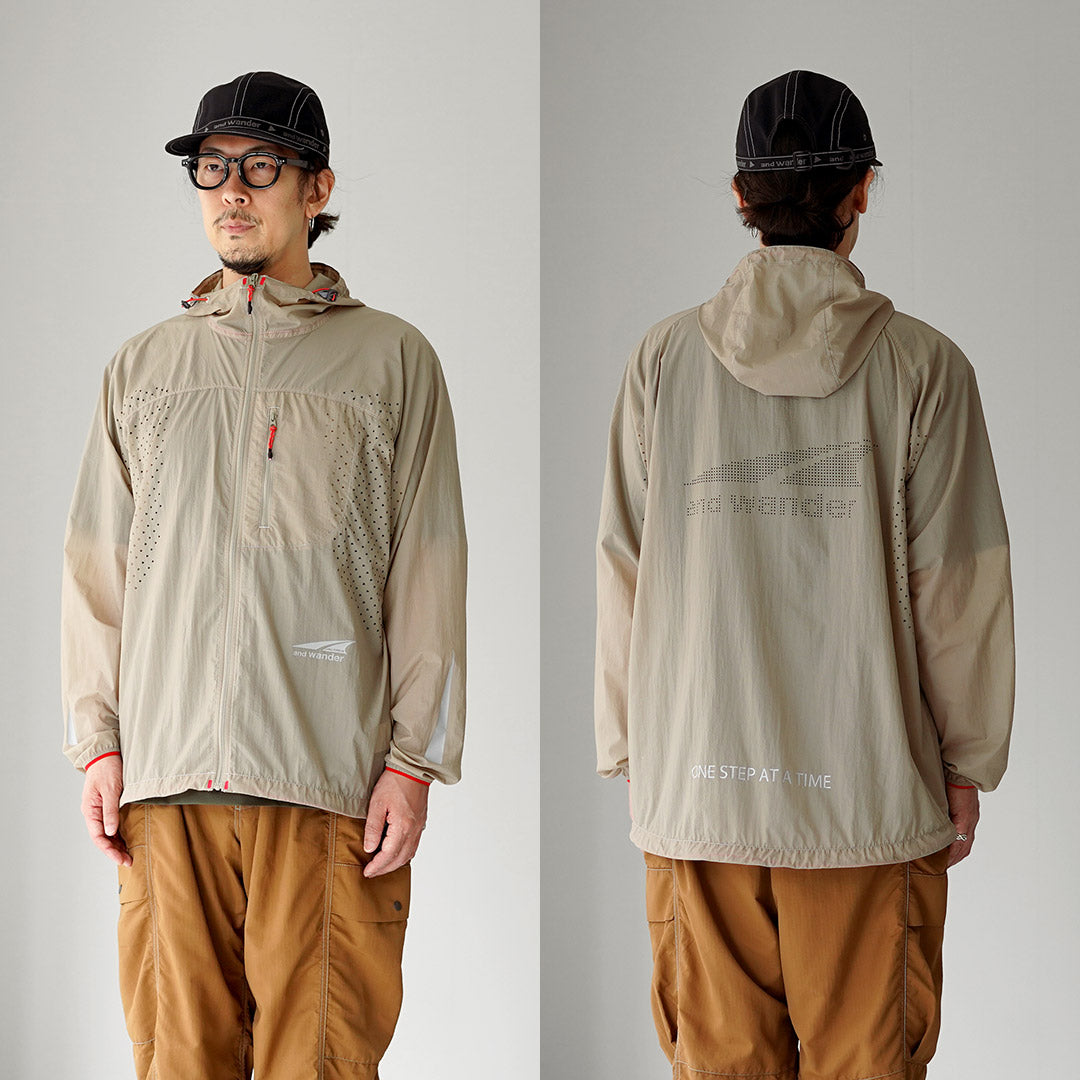 AND WANDER / ALTRA × and Wander Ventilation Wind Jacket