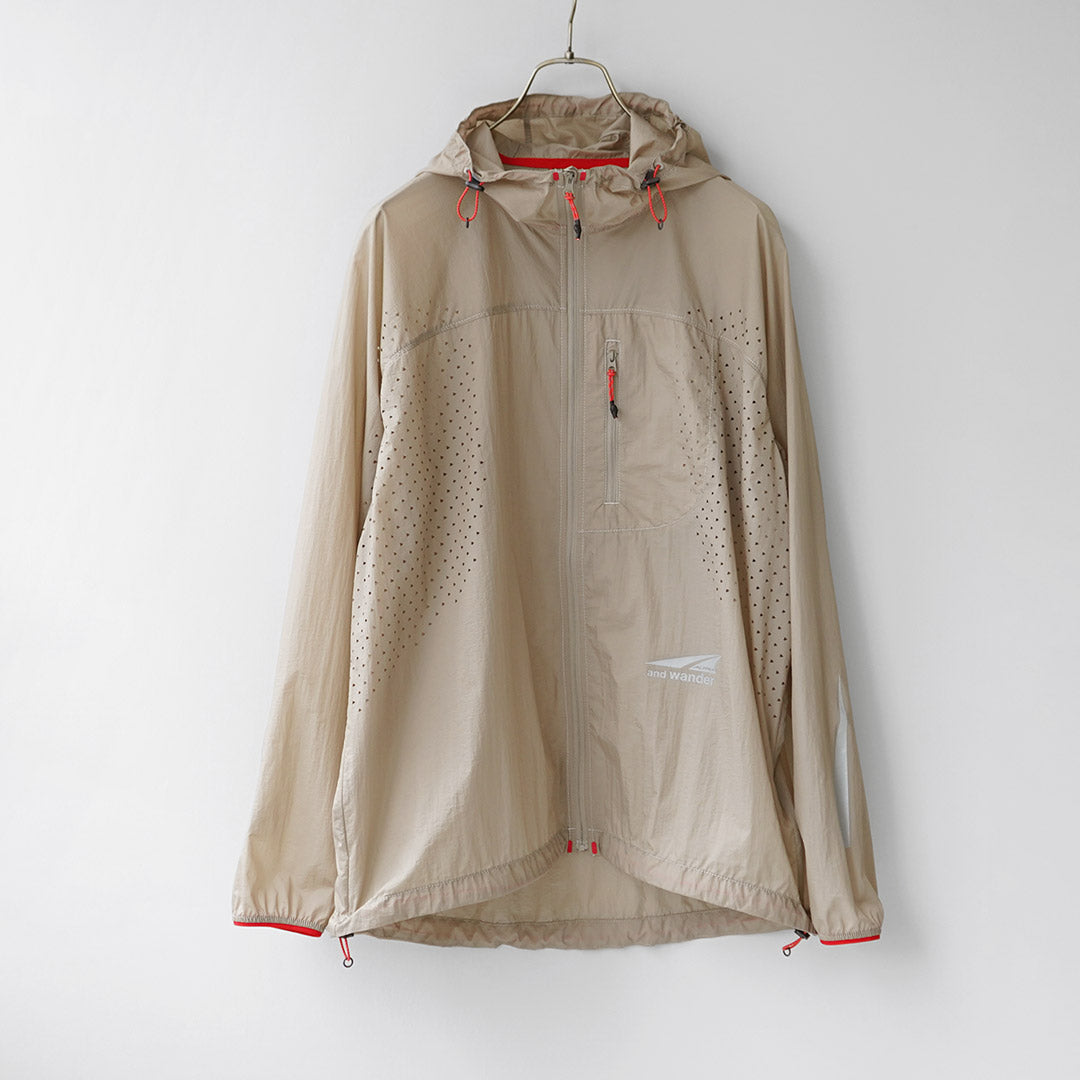 AND WANDER / ALTRA × and Wander Ventilation Wind Jacket