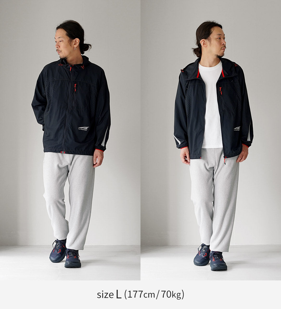 AND WANDER / ALTRA × and Wander Ventilation Wind Jacket