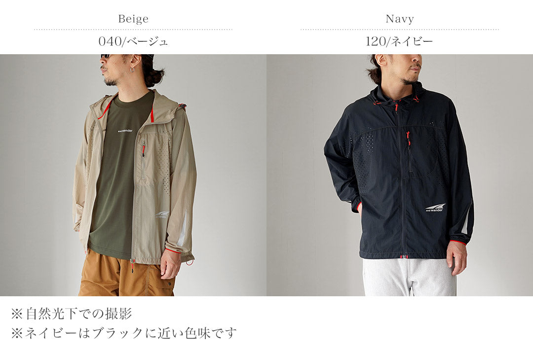 AND WANDER / ALTRA × and Wander Ventilation Wind Jacket