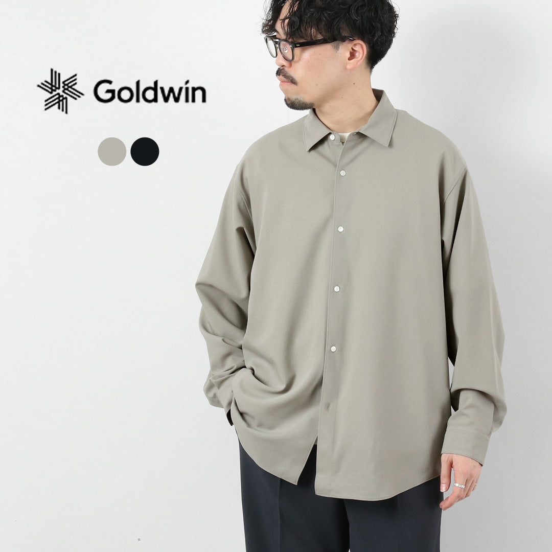 GOLDWIN / 高捻羊毛休閒襯衫 – Bishu Fabric