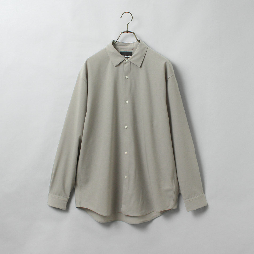 GOLDWIN / 高捻羊毛休閒襯衫 – Bishu Fabric