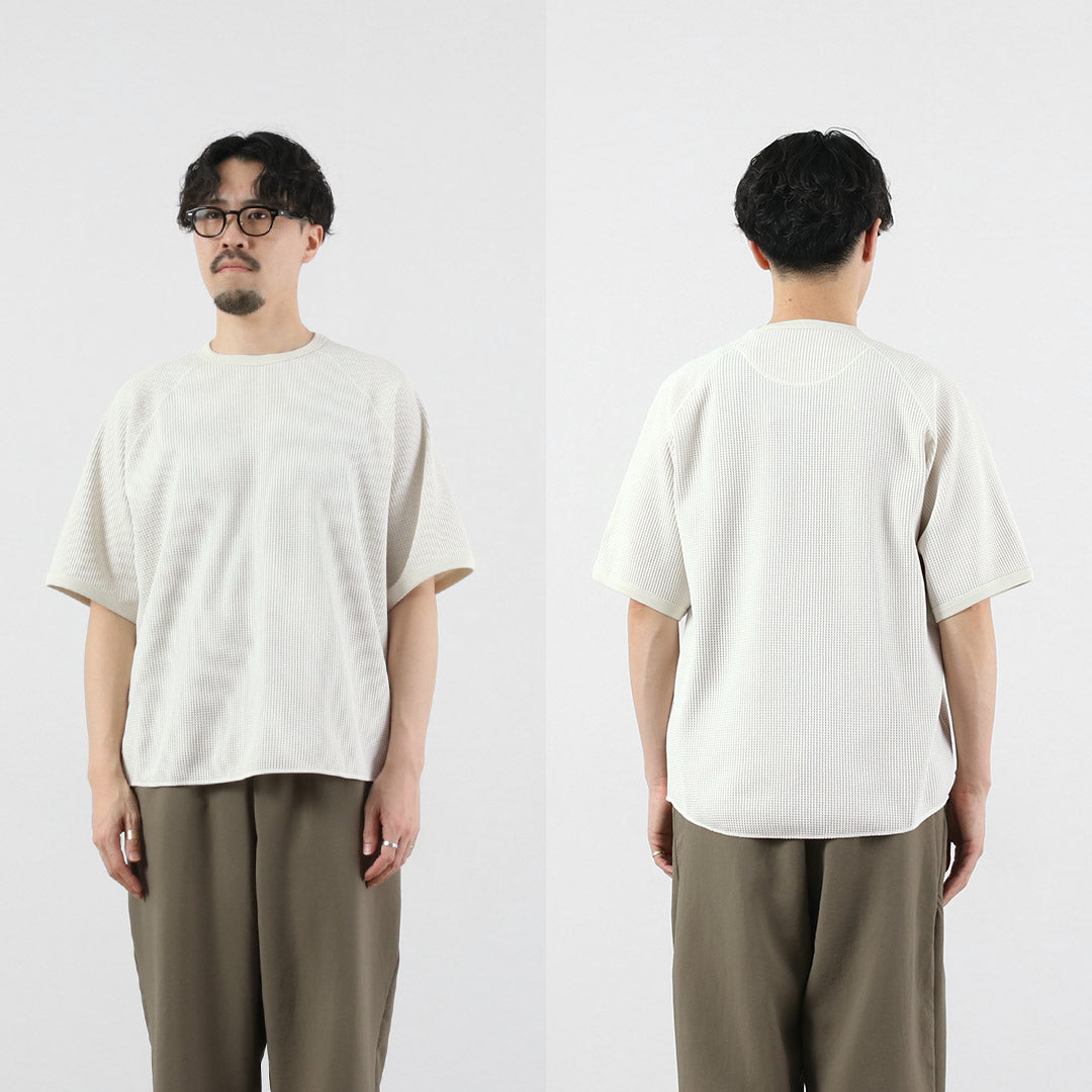 GOLDWIN / Waffle Light Raglan T-Shirt