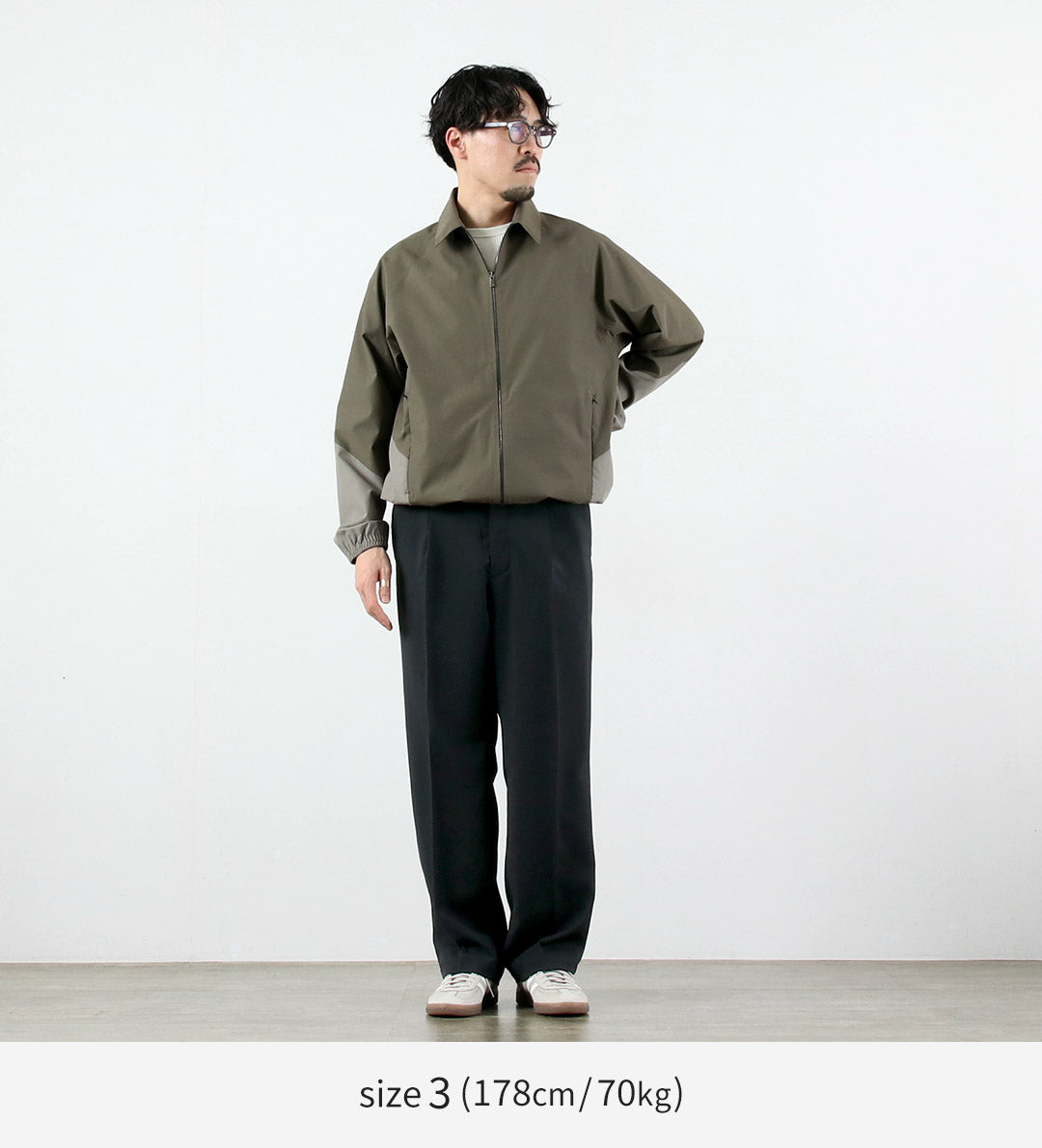 GOLDWIN / One-Tuck Straight Pants