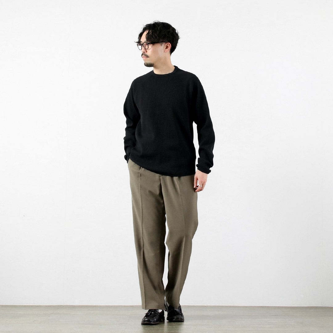 GOLDWIN / One-Tuck Straight Pants
