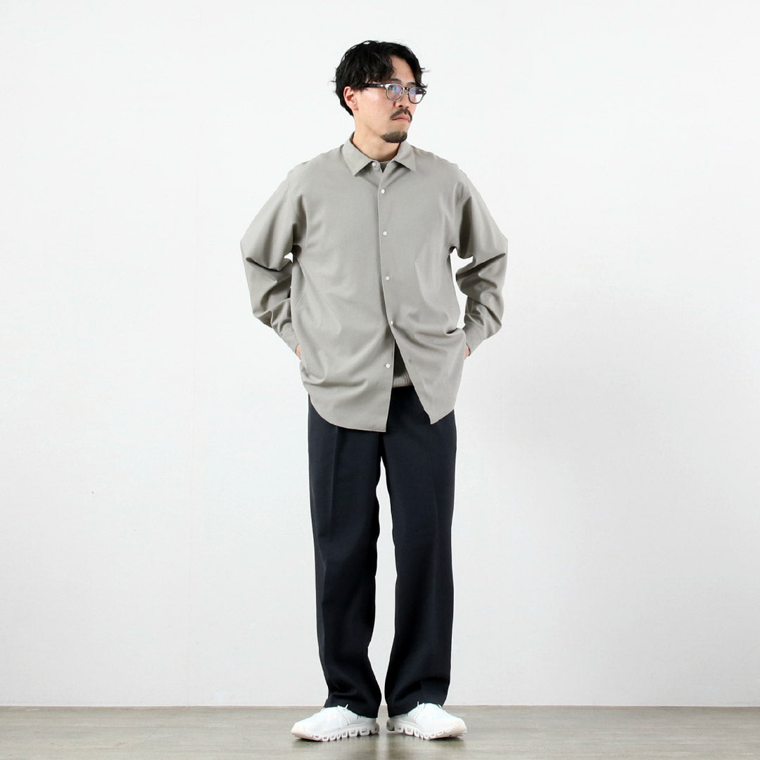 GOLDWIN / One-Tuck Straight Pants