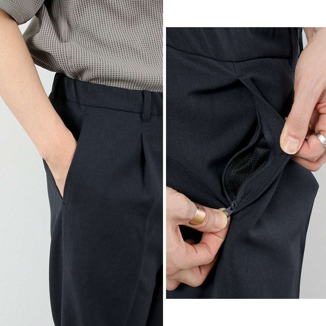GOLDWIN / One-Tuck Straight Pants