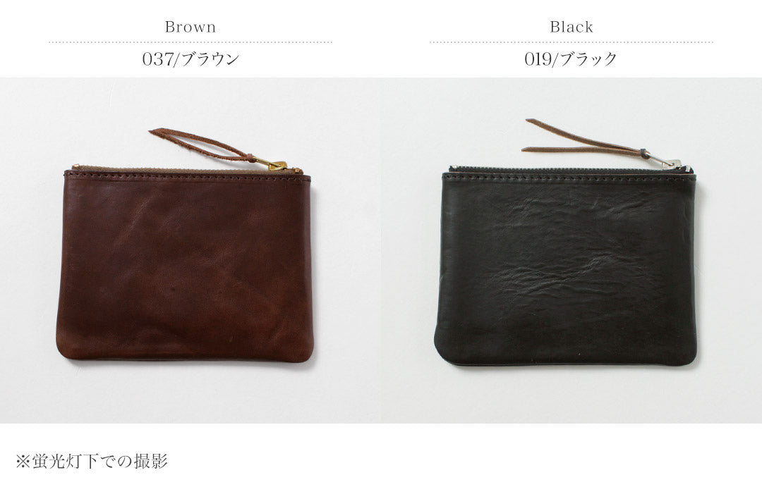 BUTTON WORKS / Chromexcel Leather Pouch Wallet