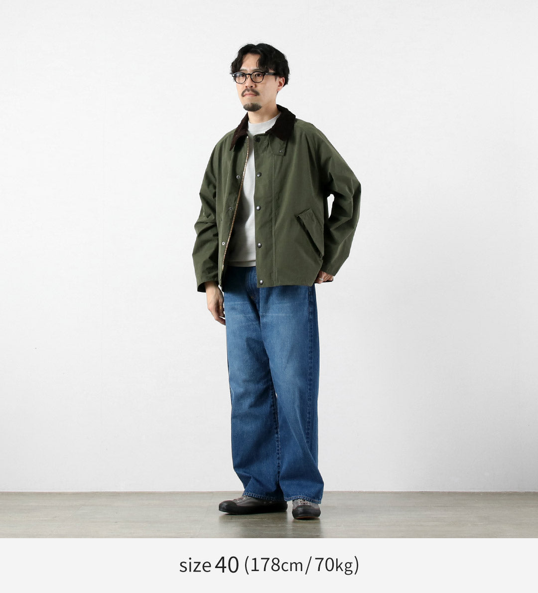 BARBOUR / 오버사이즈 트랜스포트 캐주얼 재킷