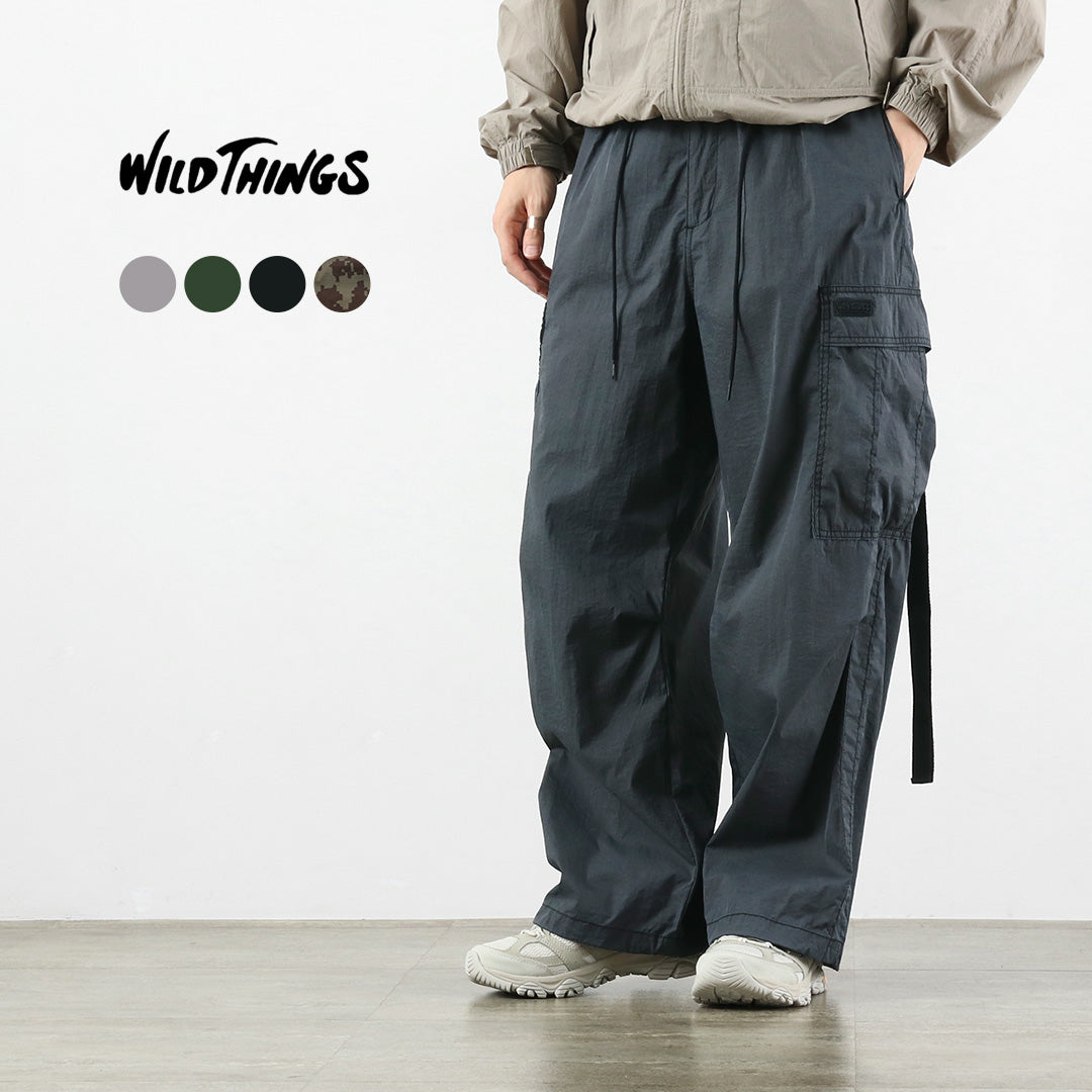 WILDTHINGS / Double Dye Nylon Cargo Pants