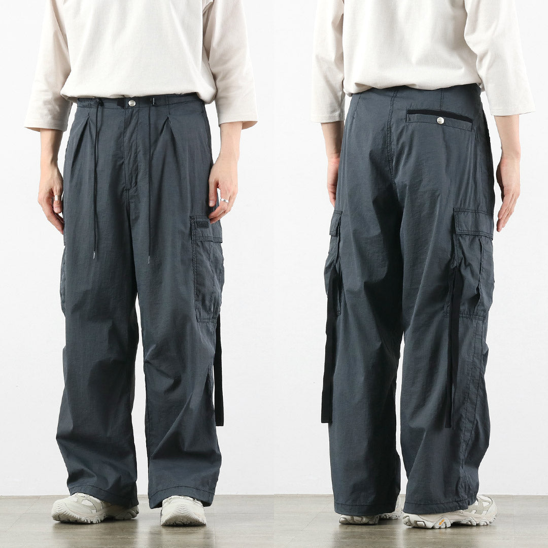 WILDTHINGS / Double Dye Nylon Cargo Pants