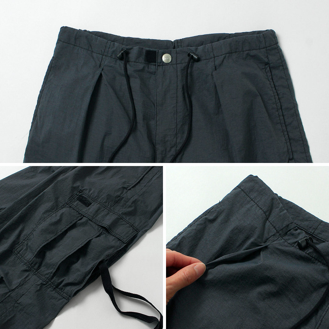 WILDTHINGS / Double Dye Nylon Cargo Pants