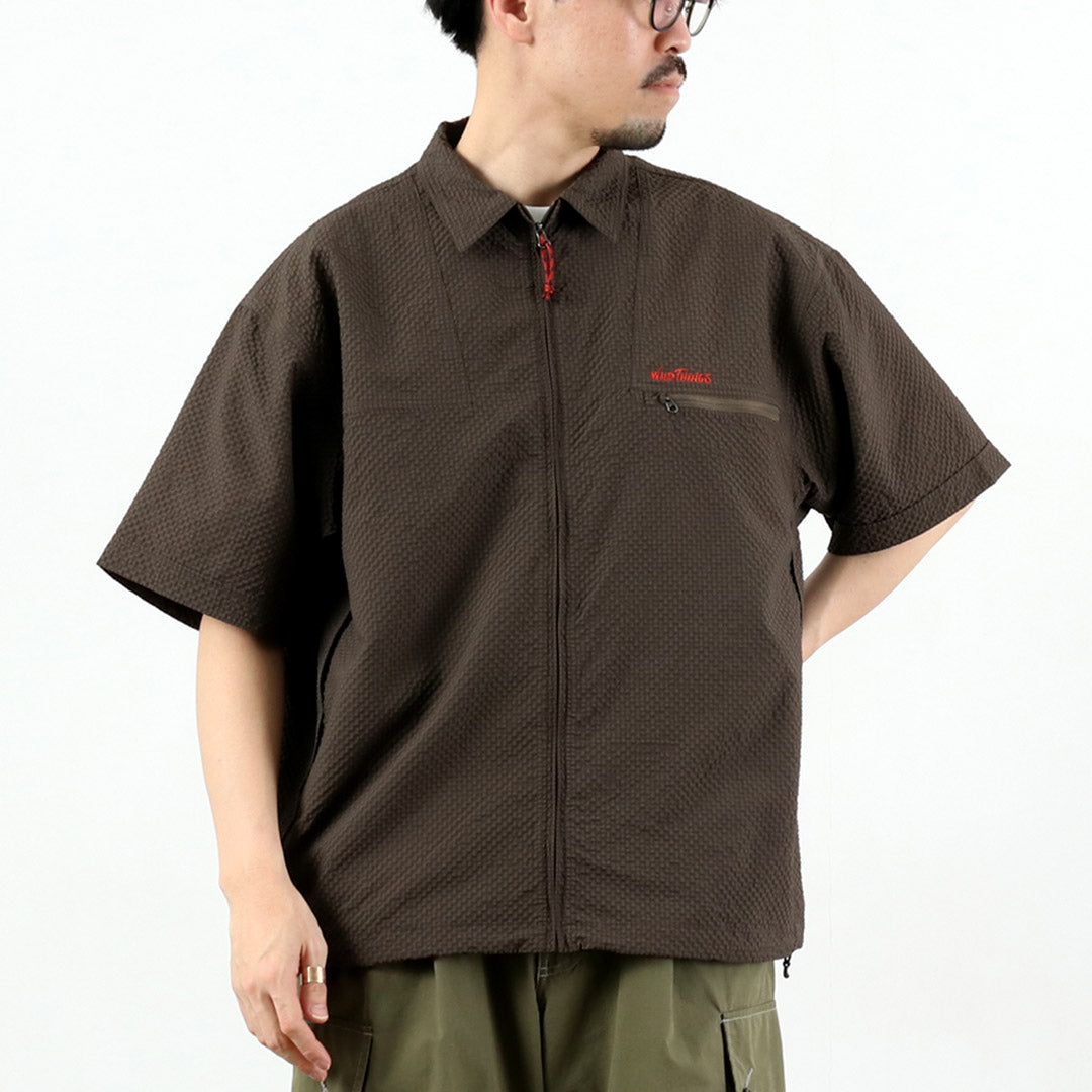 WILDTHINGS / Camisa Gecko Seersucker