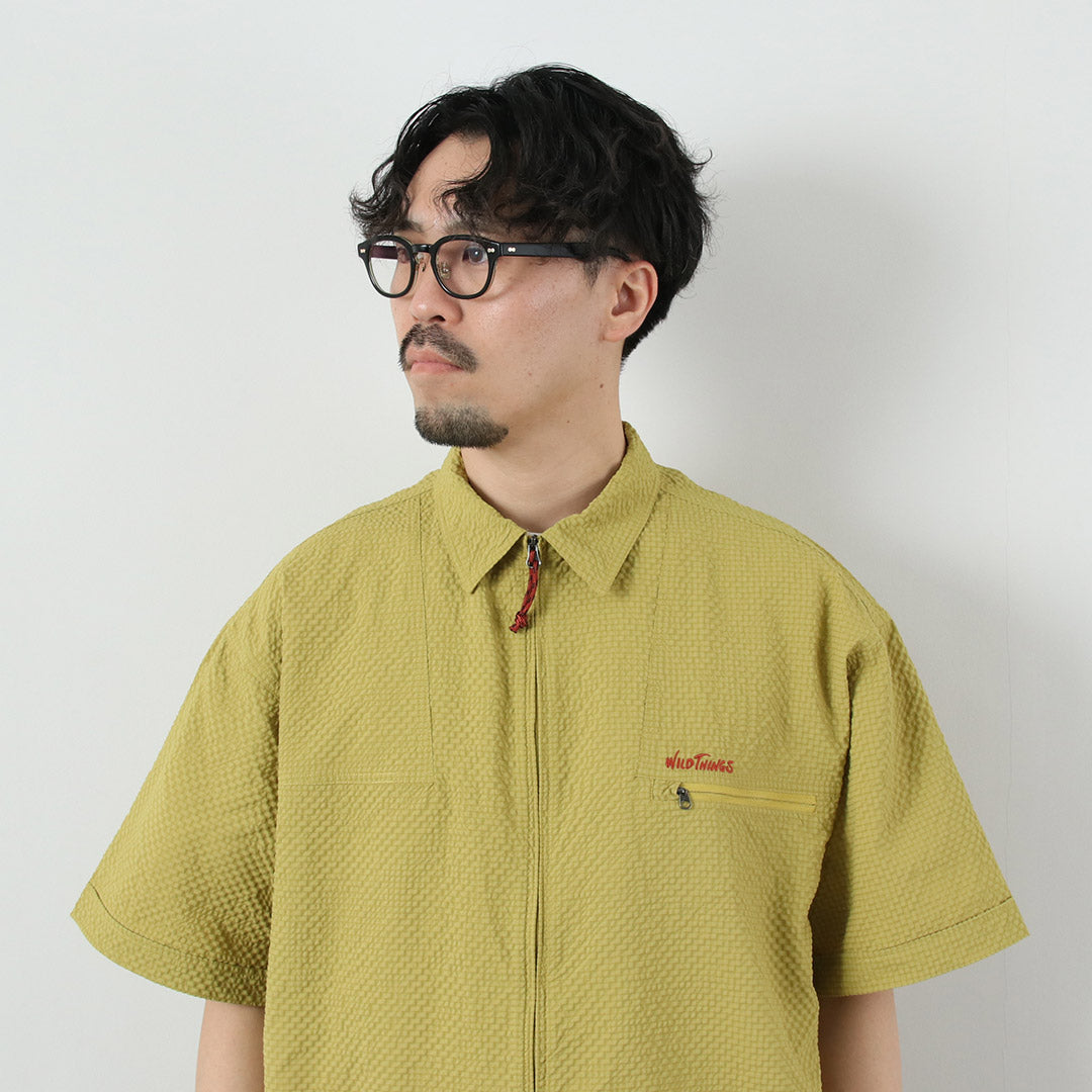 WILDTHINGS / GECKO Seersucker Shirt