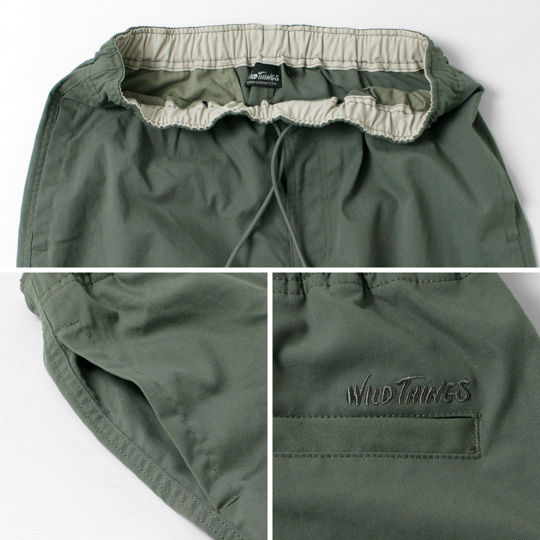 WILDTHINGS / Summer Tech Twill Easy Pants