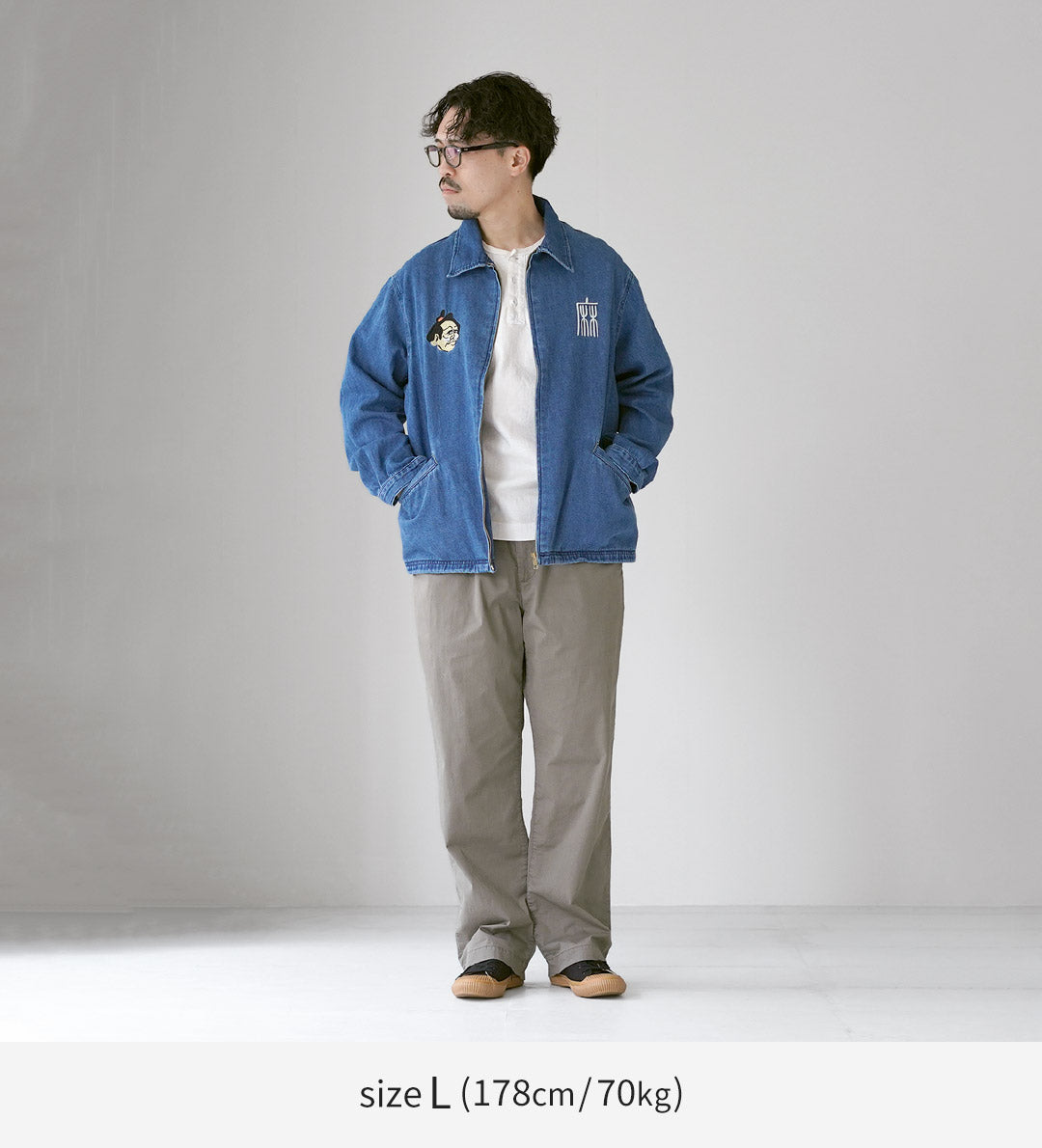 GOHEMP / Japanese Souvenir Denim Jacket