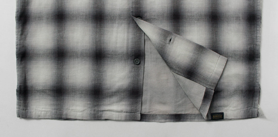 PENDLETON / Open Collar Short Sleeve Shirt