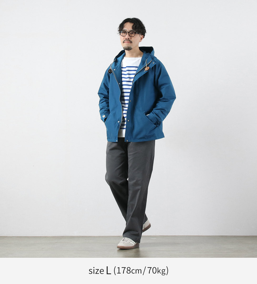 SIERRA DESIGNS / Veste Parka Courte Originale en Tissu 60/40