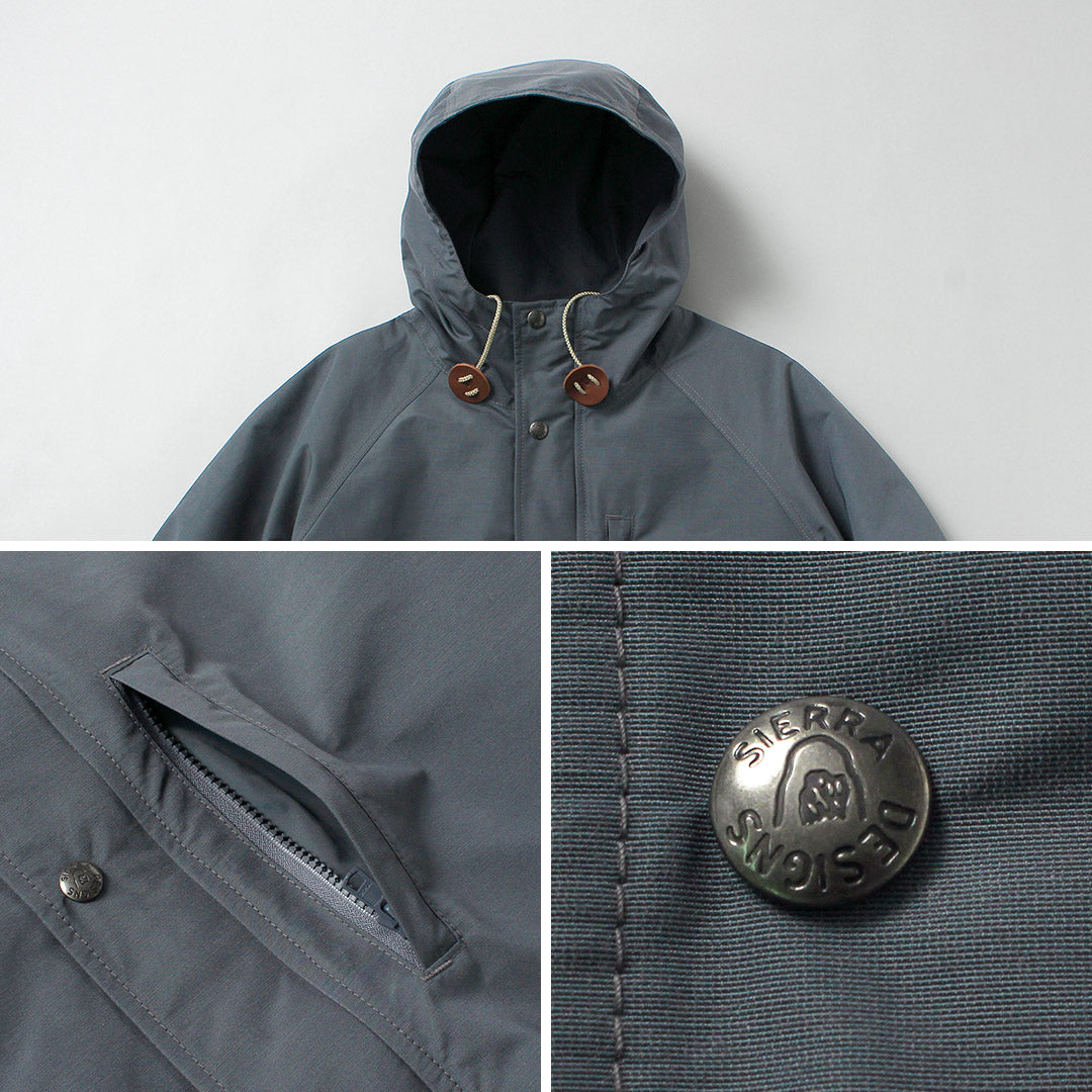 SIERRA DESIGNS / Veste Parka Courte Originale en Tissu 60/40