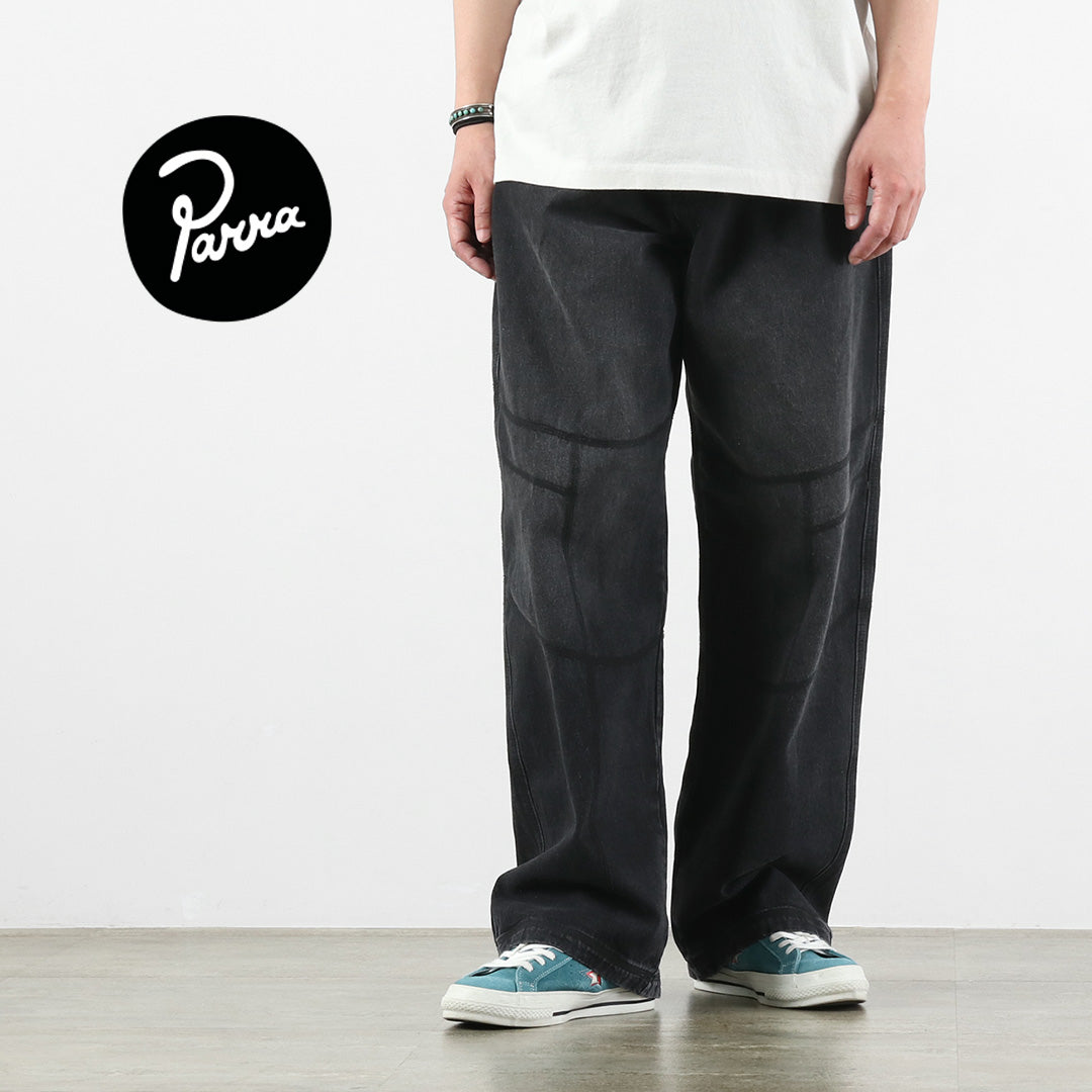 BY PARRA / Moto Stitchers Pantalón Denim