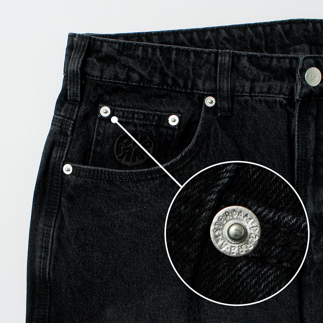 BY PARRA / Moto Stitchers Pantalón Denim