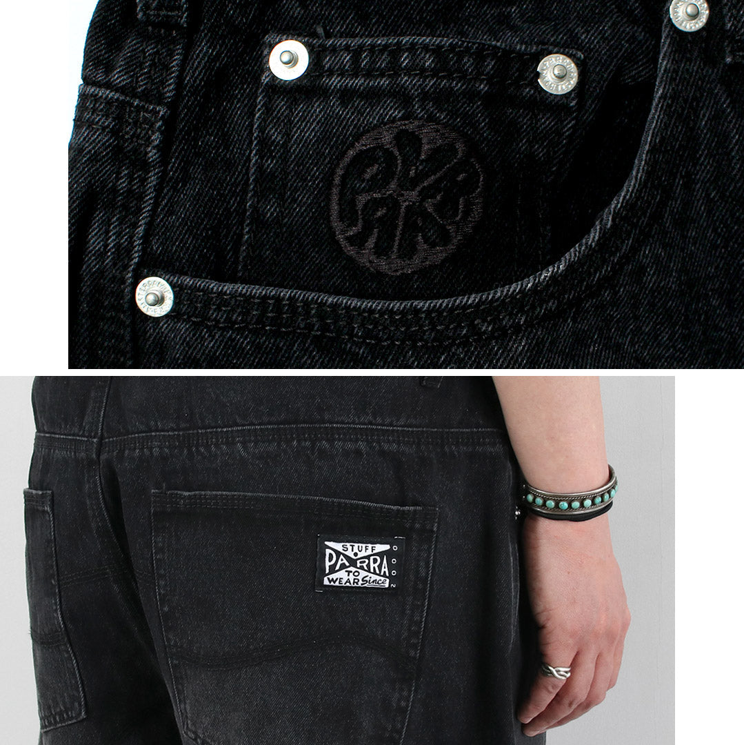 BY PARRA / Moto Stitchers Pantalón Denim