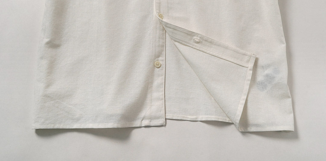 WAX LONDON / Didcot Embroidered Short Sleeve Shirt