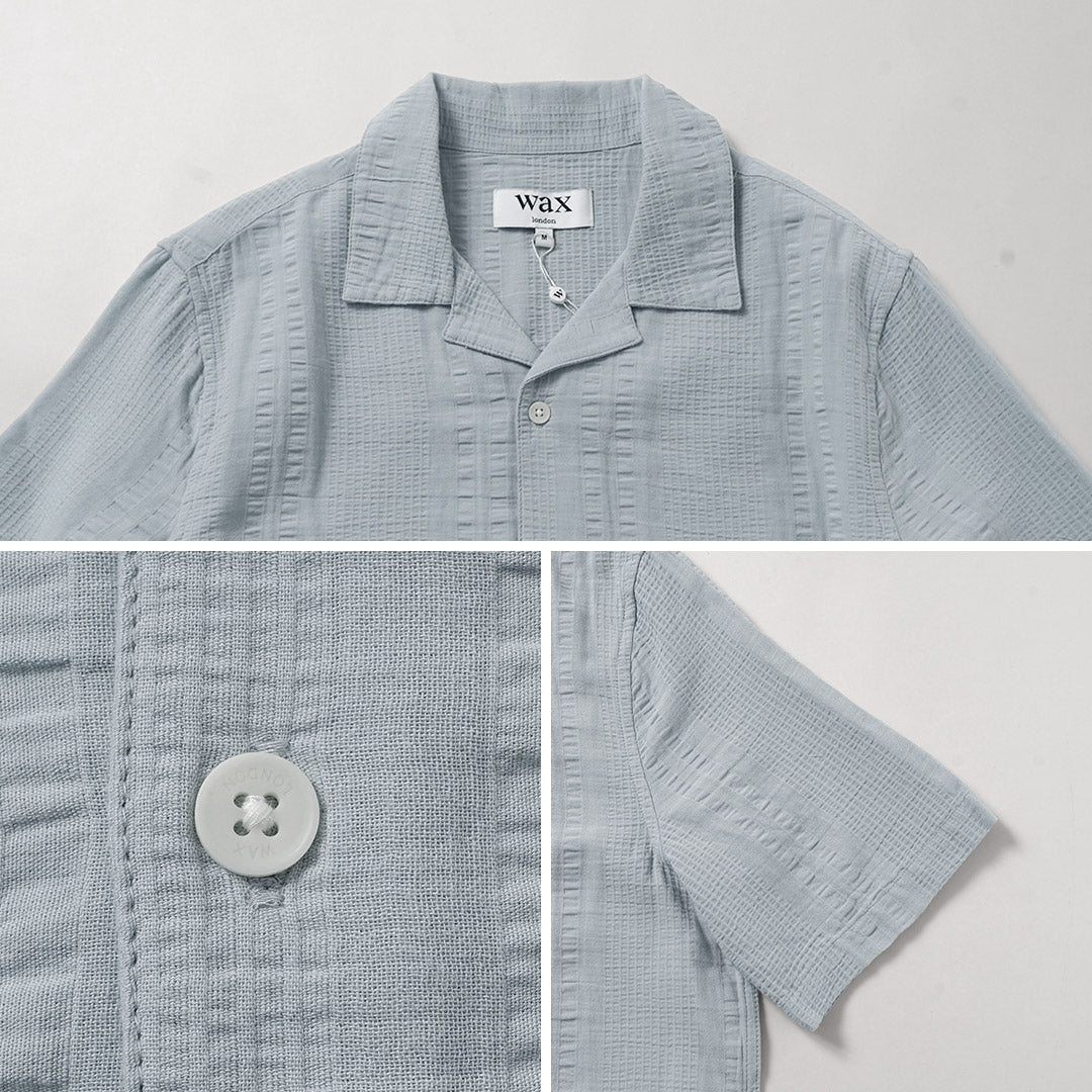 WAX LONDON / Didcot Short-Sleeve Shirt