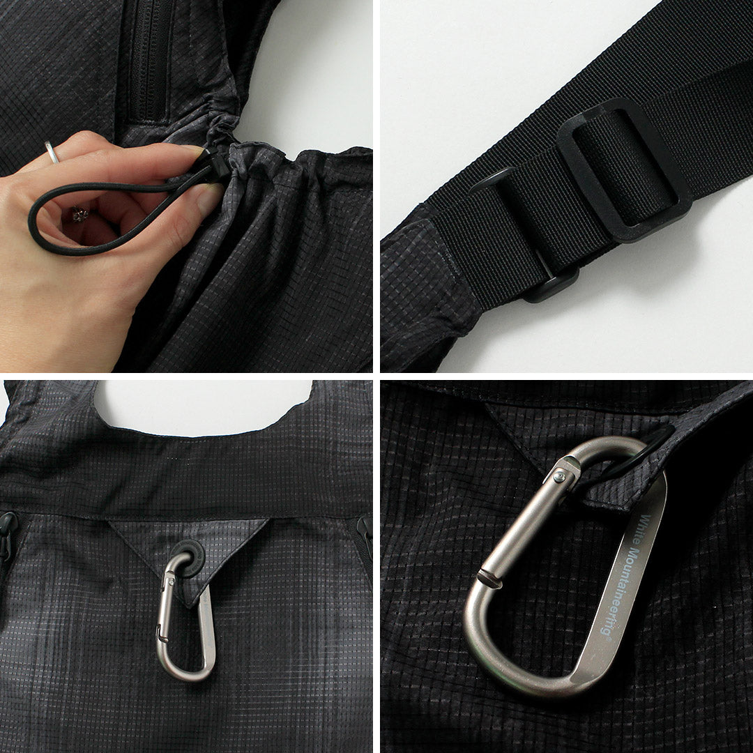 WHITE MOUNTAINEERING / GRIP SWANY Collaboration Ombre Check 2-Way Gear Pack Vest 4.0 Shoulder Bag